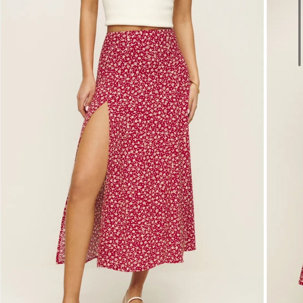 Reformation Zoe Skirt last tango - size 2 NWT